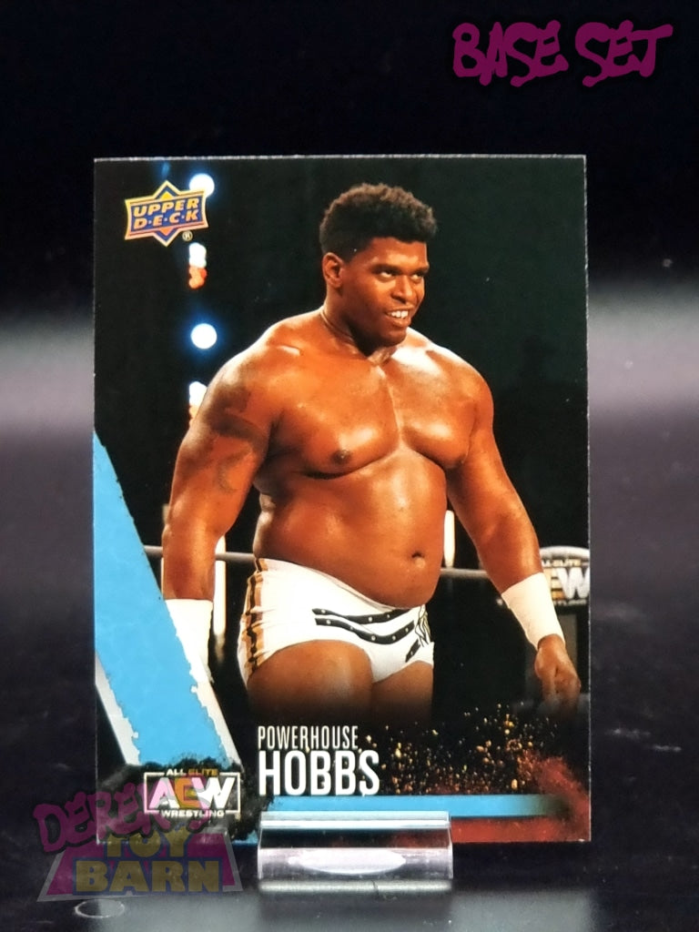 Aew Upper Deck 1St Edition 2021 Base Set Single Card #56 Powerhouse Hobbs