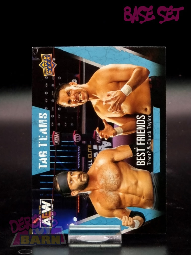 Aew Upper Deck 1St Edition 2021 Base Set Single Card #61 Trent/chuck Taylor - Tag Teams