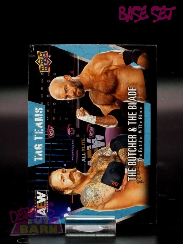 Aew Upper Deck 1St Edition 2021 Base Set Single Card #62 The Butcher/the Blade - Tag Teams