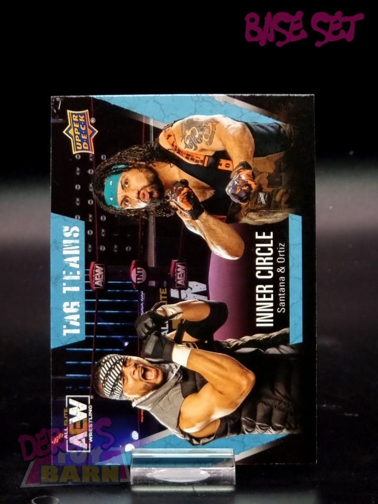 Aew Upper Deck 1St Edition 2021 Base Set Single Card #64 Santana/ortiz - Tag Teams