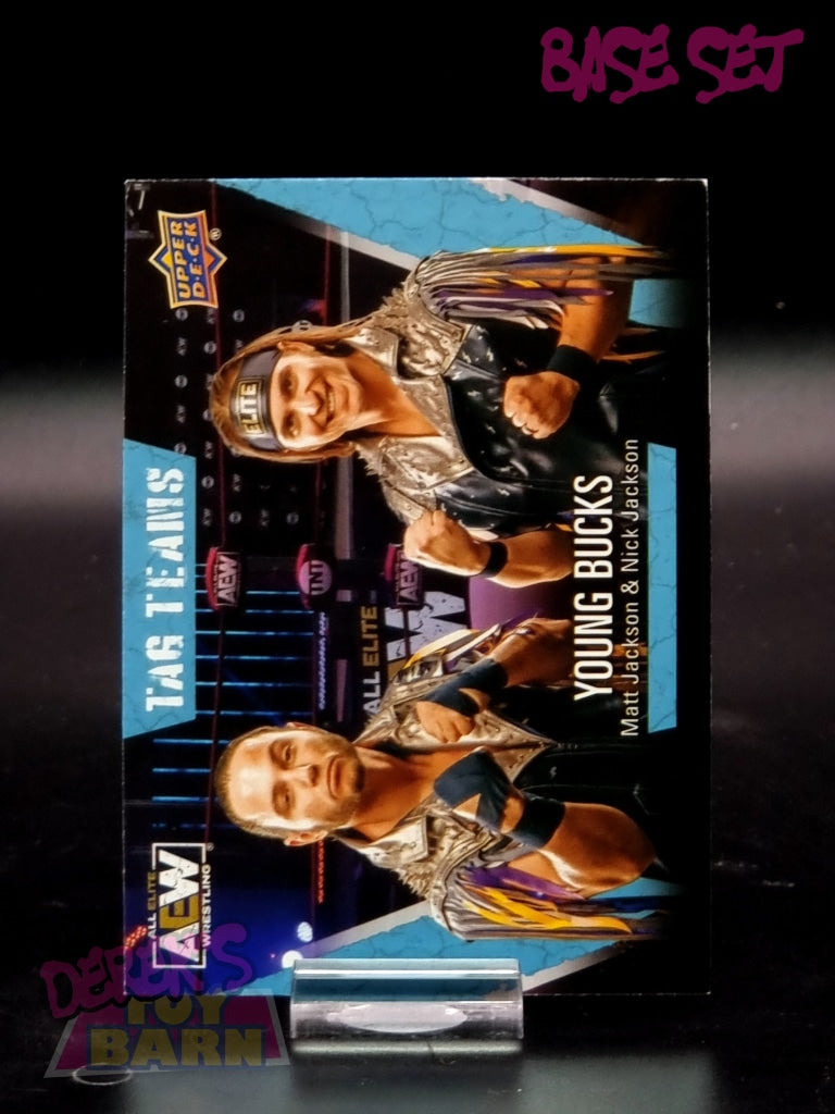 Aew Upper Deck 1St Edition 2021 Base Set Single Card #70 Matt Jackson/nick Jackson - Tag Teams