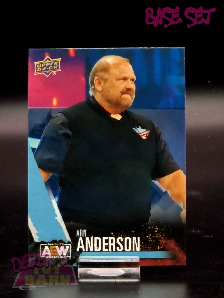 Aew Upper Deck 1St Edition 2021 Base Set Single Card #71 Arn Anderson - Crew