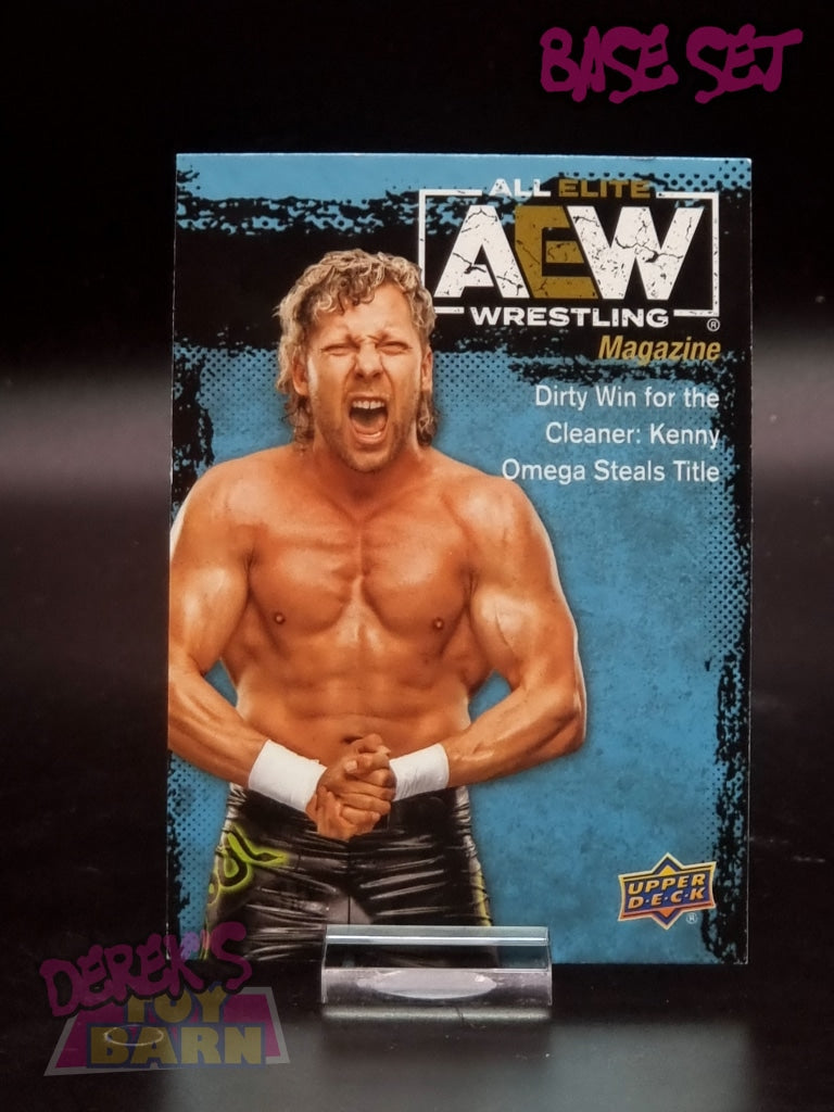 Aew Upper Deck 1St Edition 2021 Base Set Single Card #90 Kenny Omega - Magazine