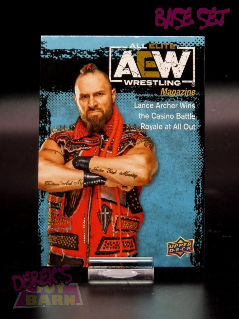 Aew Upper Deck 1St Edition 2021 Base Set Single Card