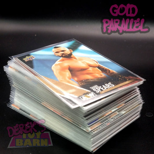 Aew Upper Deck 1St Edition 2021 Gold Parallel Set Single Card