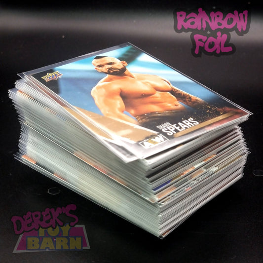 Aew Upper Deck 1St Edition 2021 Rainbow Foil Set Single Card
