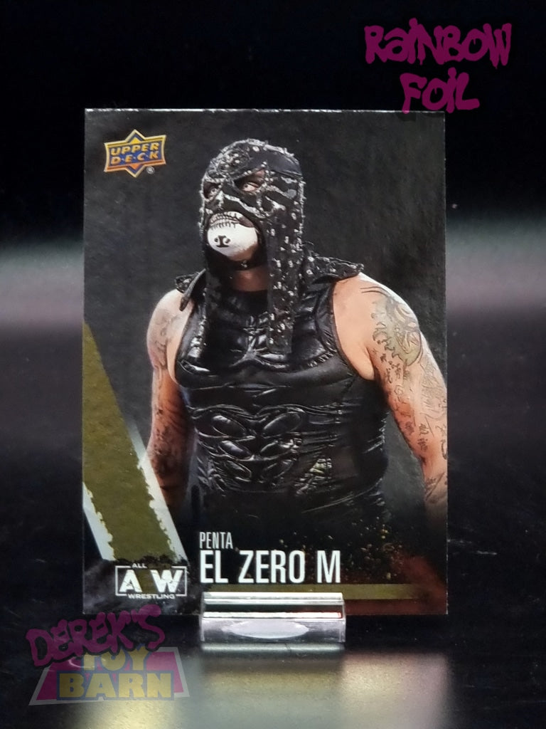 Aew Upper Deck 1St Edition 2021 Rainbow Foil Set Single Card #42 Penta El Zero Mero