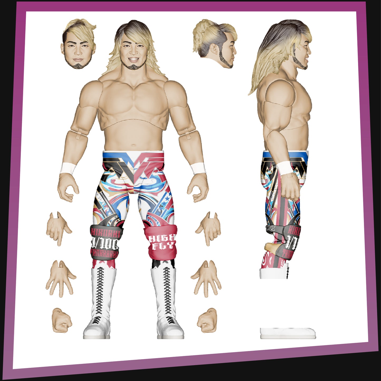 Hiroshi Tanahashi (Forever Ace) - AEW x NJPW Ringside Ringside Exclusive Jazwares *ETA: OCTOBER*