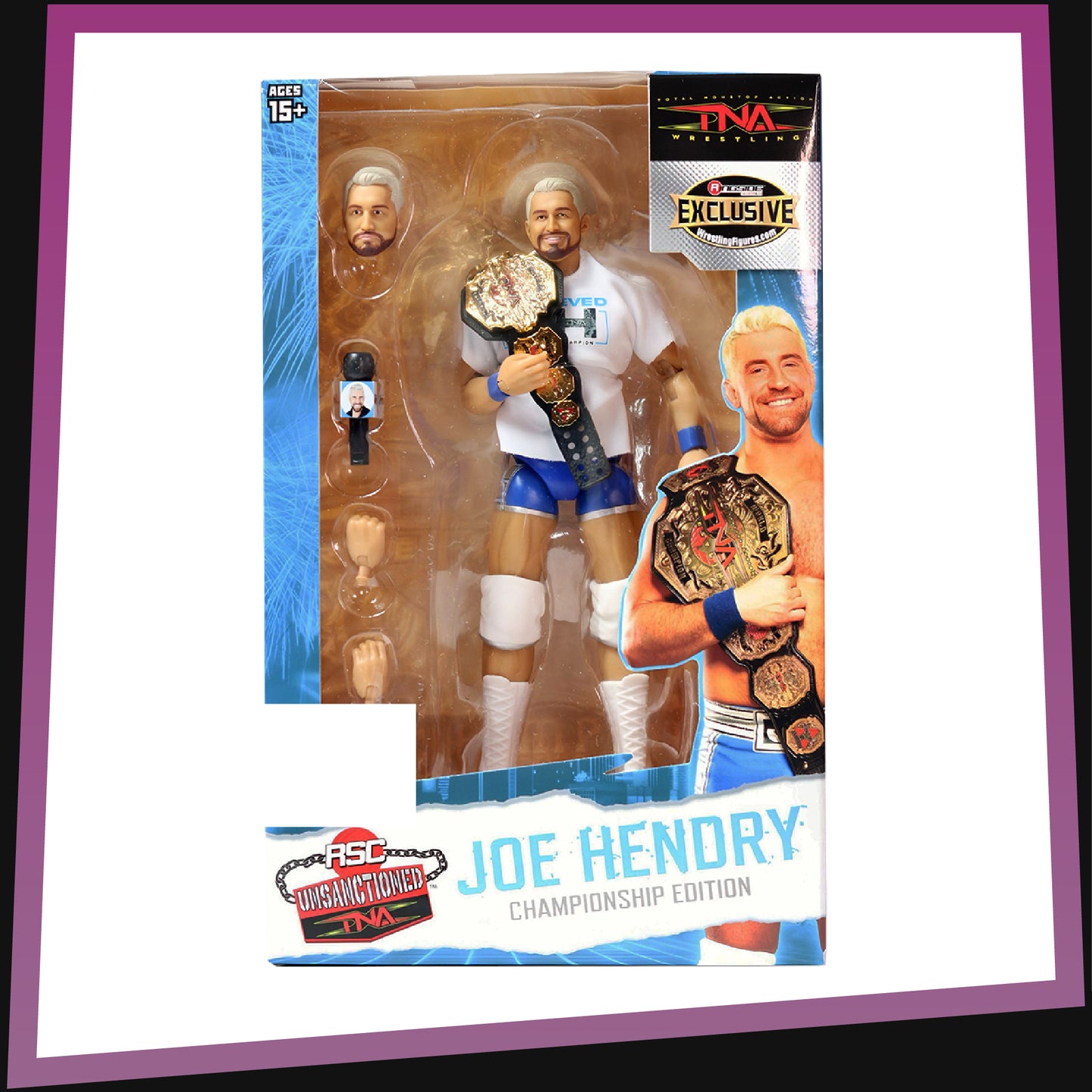 Joe Hendry TNA Championship Edition - RSC Unsanctioned Ringside Exclusive TNA WWE