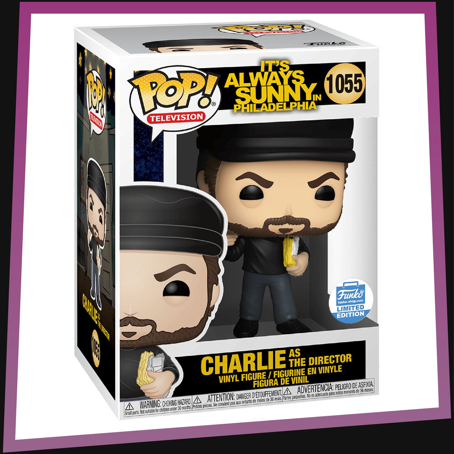 Charlie as the Director - It's Always In Philadelphia #1055 Funko Shop Limited Edition Funko POP! Television 3.75"