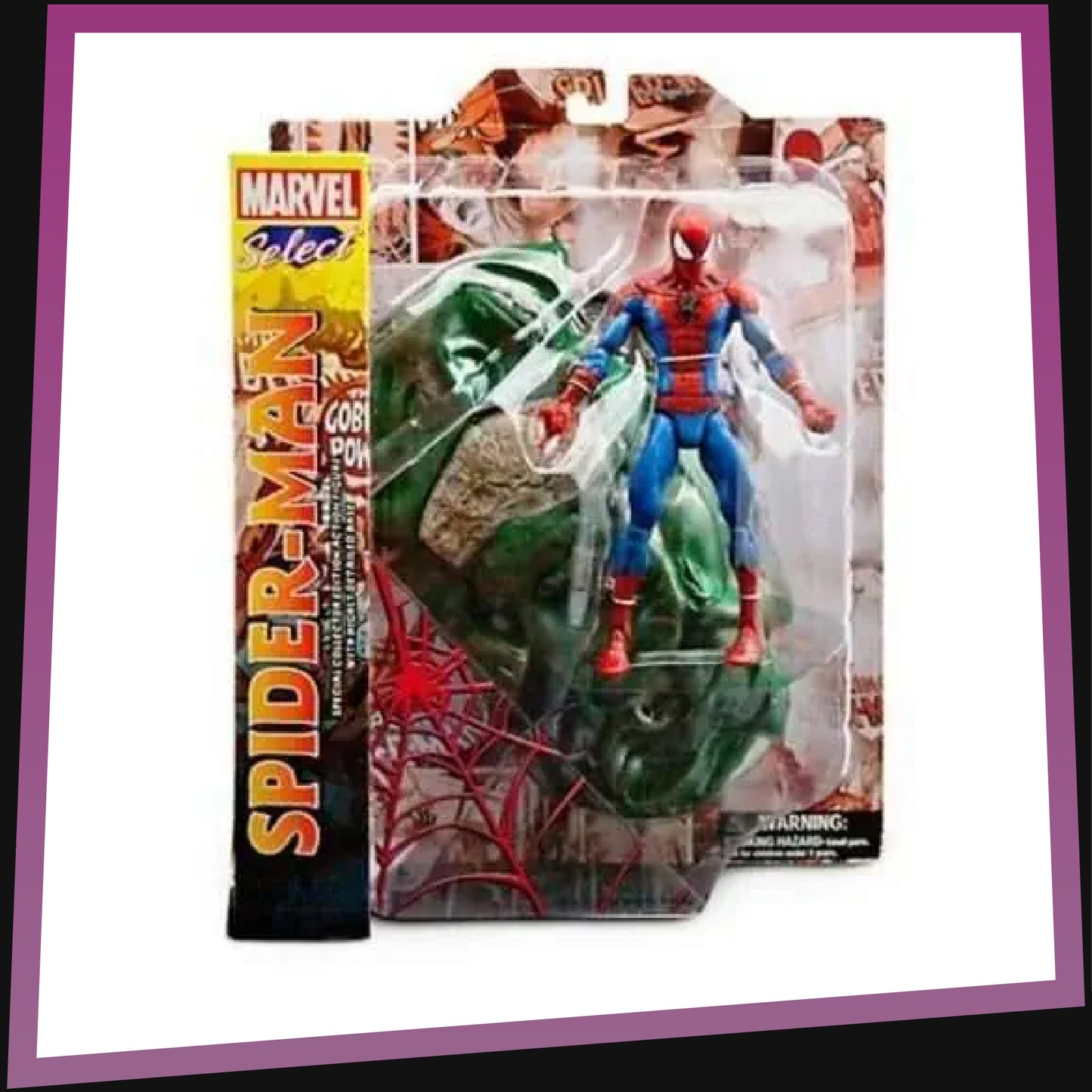 Spider-Man - 7" PVC Diorama Statue by Diamond Select Marvel