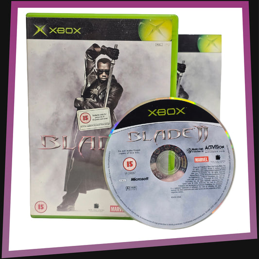 Blade II 2 - Microsoft Xbox CIB - 2002