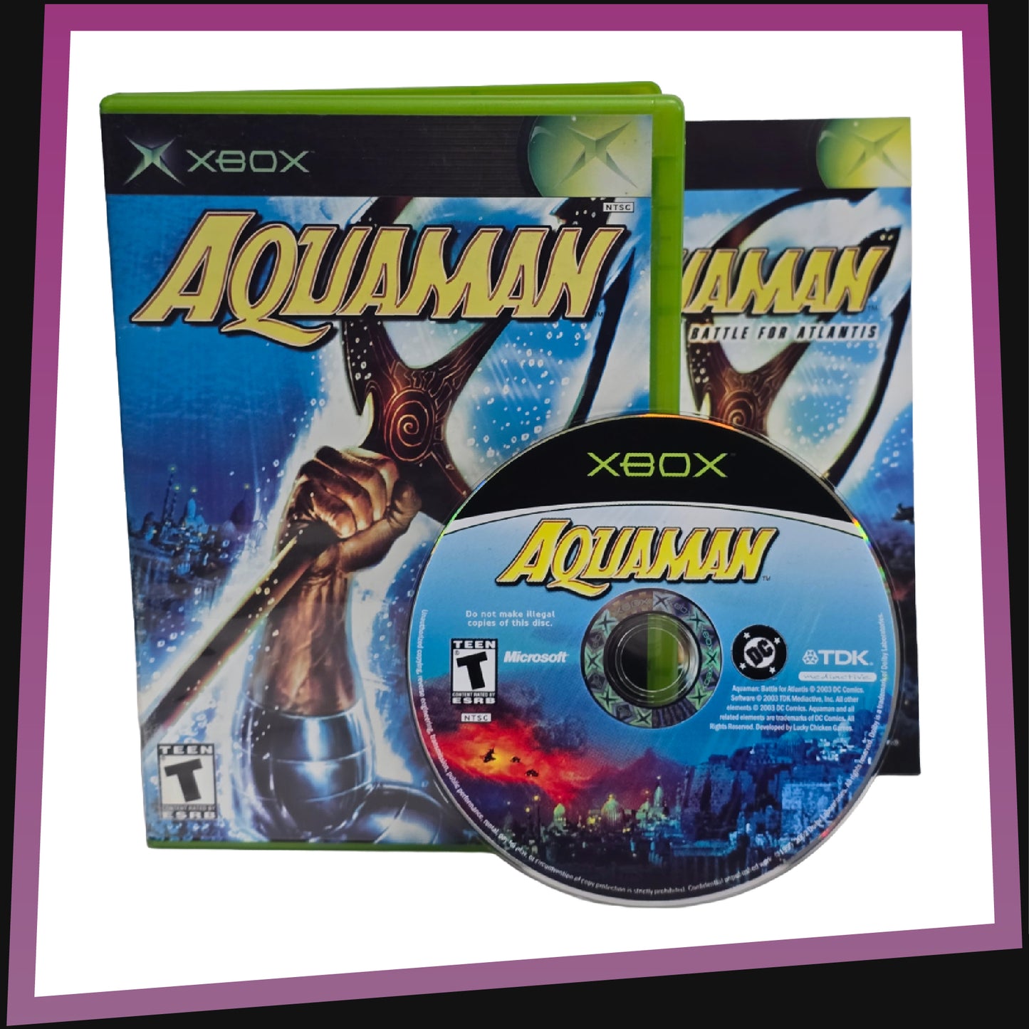 Aquaman - Microsoft Xbox CIB 2003