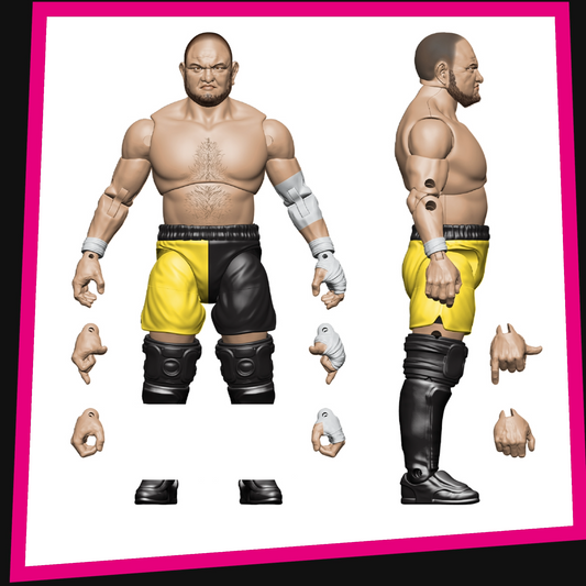 Samoa Joe - AEW Unrivaled Collection: Series 18 Jazwares *PRE-ORDER: ETA SEPTEMBER*