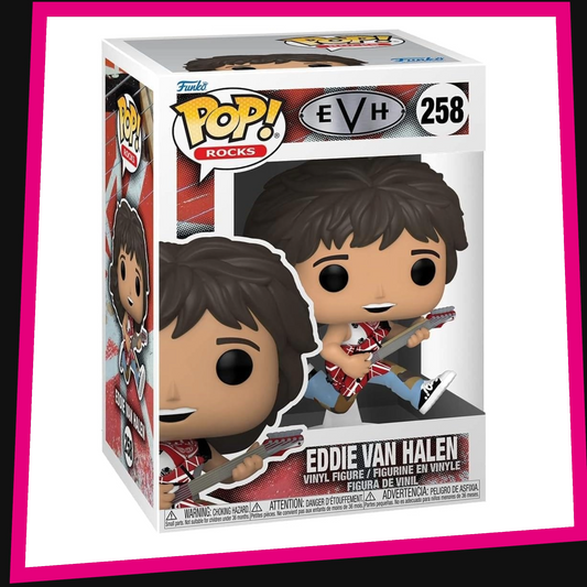 Eddie Van Halen - EVH #258 Funko POP! Rocks 3.75"
