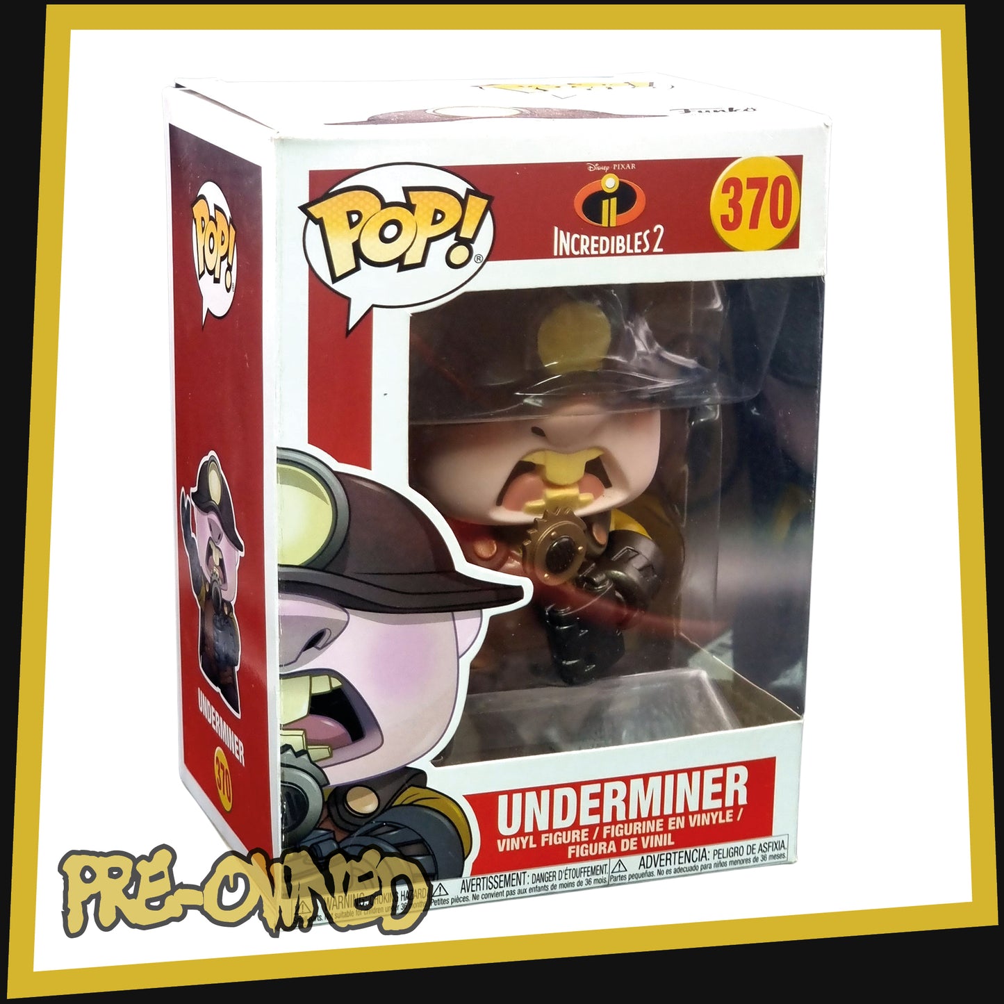 Underminer - Incredibles 2 #370 Funko POP! Disney 3.75"