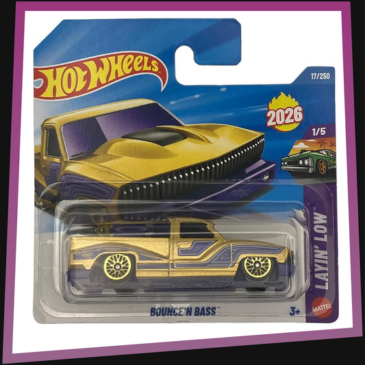 Bounce'n Bass - 17/250 Hot Wheels 1:64 JJH32