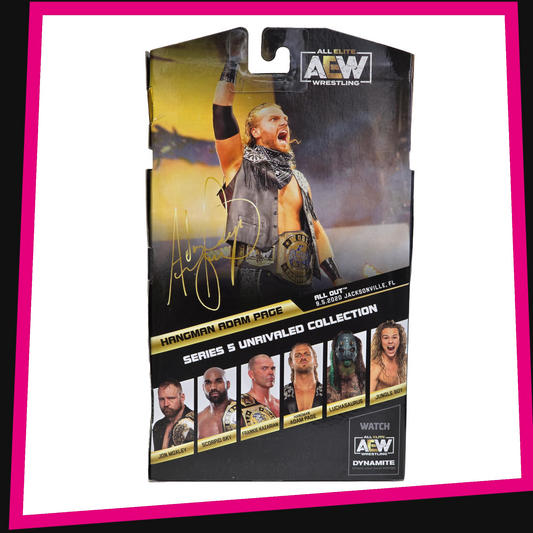 "Hangman" Adam Page - 1 of 3000 Rare Edition AEW Unrivaled Collection: Series 5 #43 Jazwares