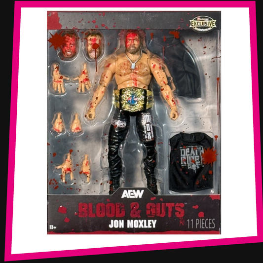 Jon Moxley (Supreme Blood & Guts) - Ringside Collectibles Exclusive AEW Unrivaled Collection Jazwares *PRE-ORDER: ETA NOVEMBER*