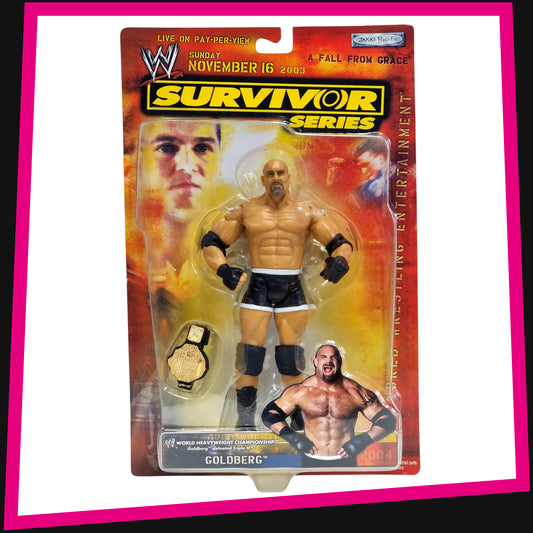 Goldberg - WWE Survivor Series Collection: 2003 Jakks Pacific MOC