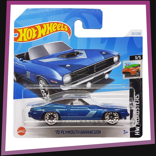 '70 Plymouth Barracuda - 20/250 Hot Wheels 1:64 HTC13