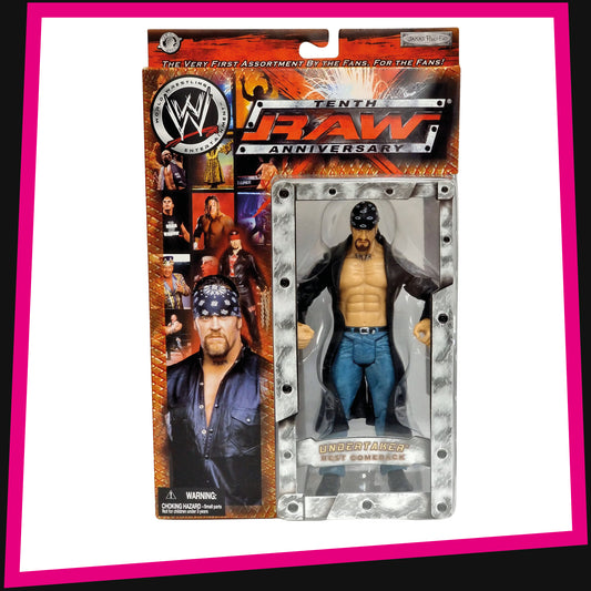 Undertaker - WWE Raw Tenth Anniversary 2003 Jakks Pacific MOC