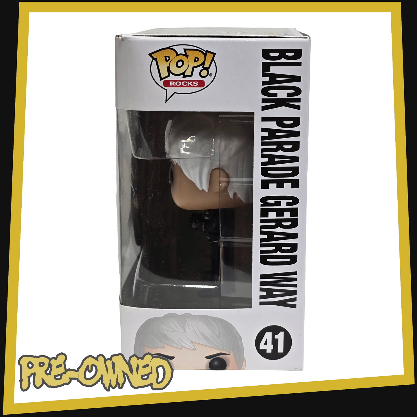 Black Parade Gerard Way - MCR My Chemical Romance #41 Funko POP! Rocks 3.75"