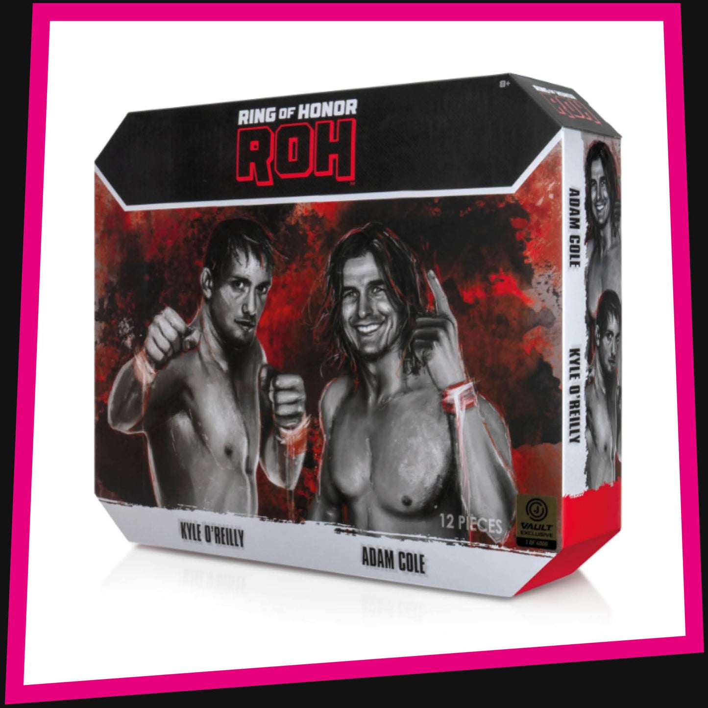 Adam Cole and Kyle O’Reilly - 1/4000 ROH Ring of Honor Vault Exclusive Jazwares