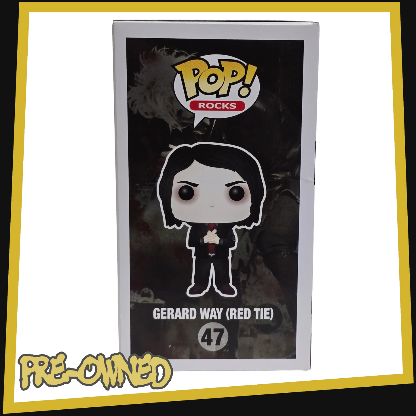 Gerard Way (Red Tie) - MCR My Chemical Romance #47 Funko POP! Rocks 3.75"