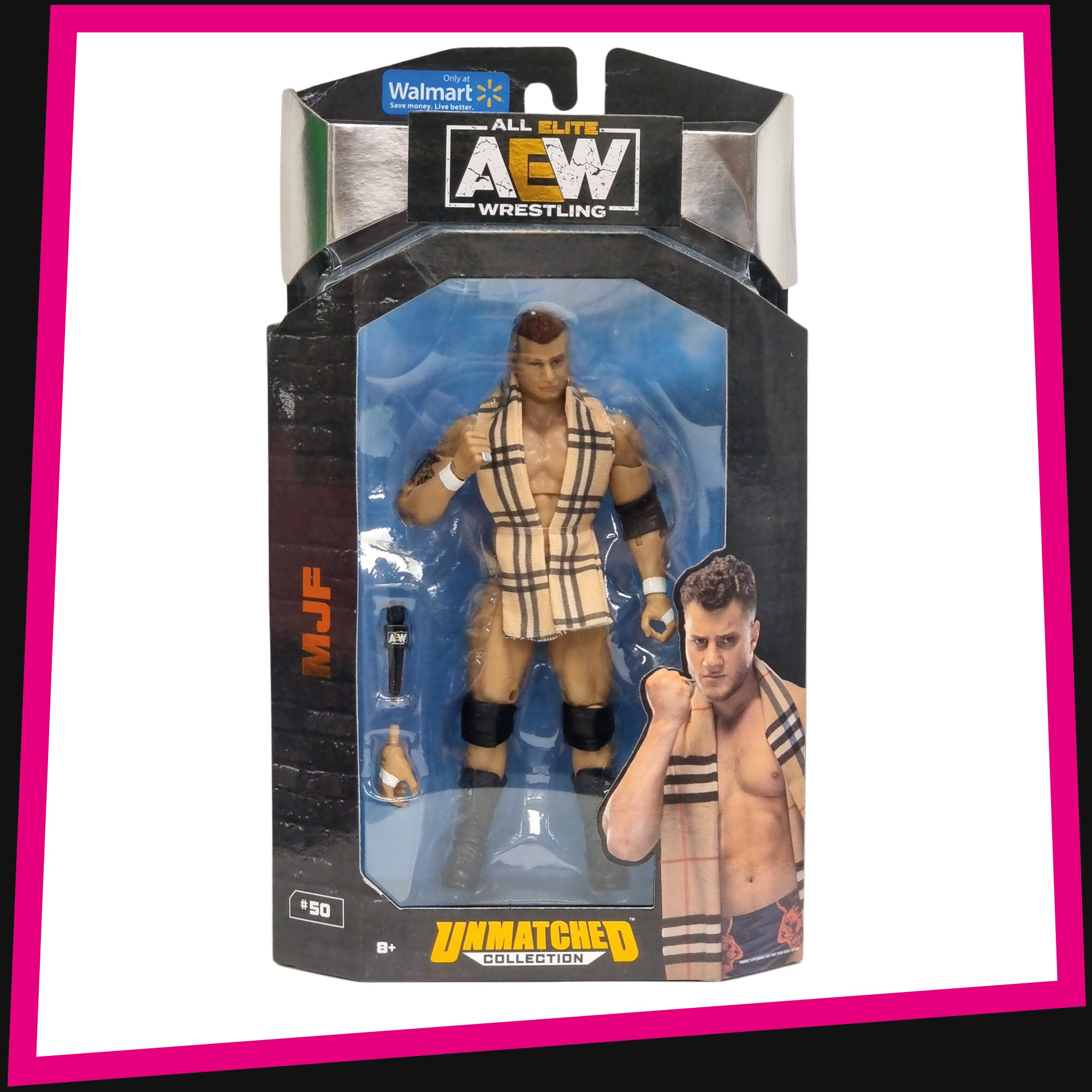 MJF - Walmart Exclusive AEW Unmatched Collection #50 Jazwares – Derek's ...