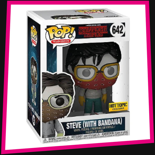 Steve (With Bandana) SE - Stranger Things #642 Funko POP! Television 3.75"