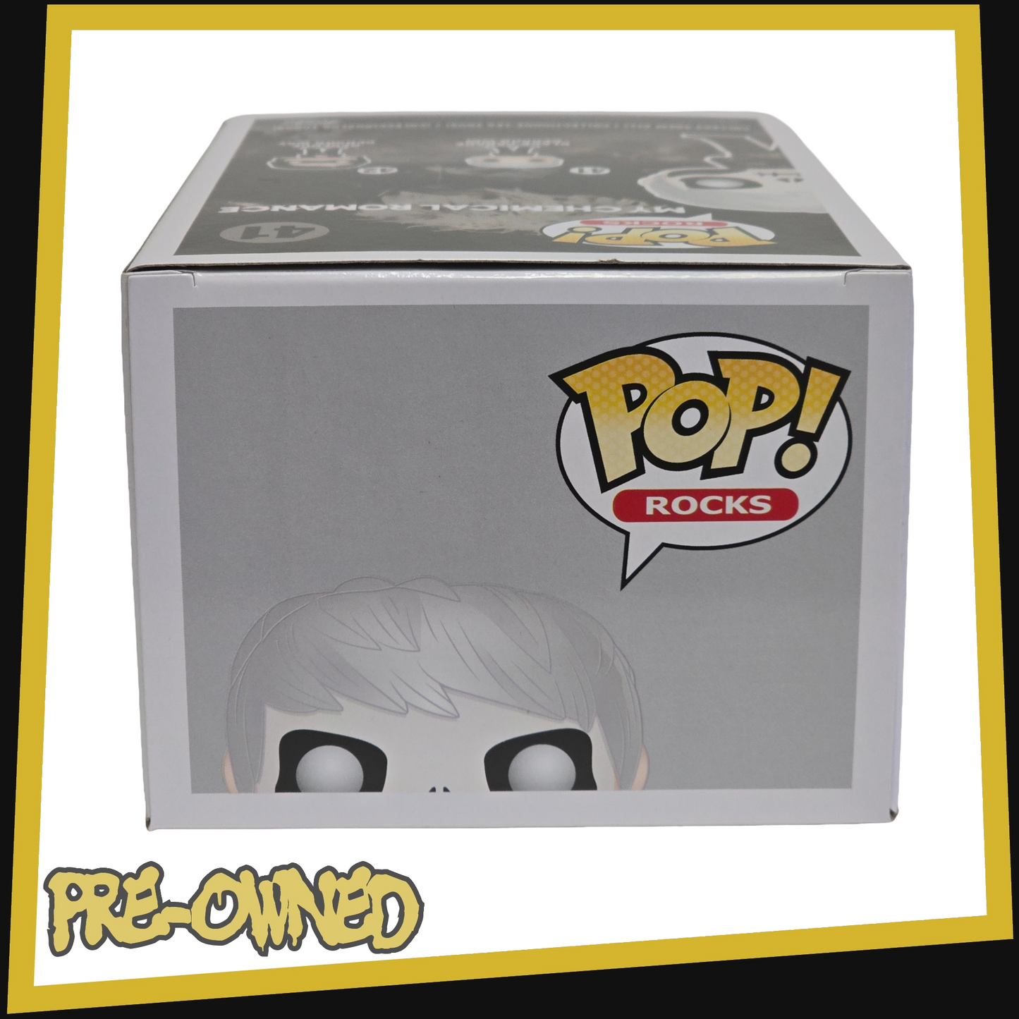 Skeleton Gerard Way - MCR My Chemical Romance #41 Hot Topic Exclusive Funko POP! Rocks 3.75"