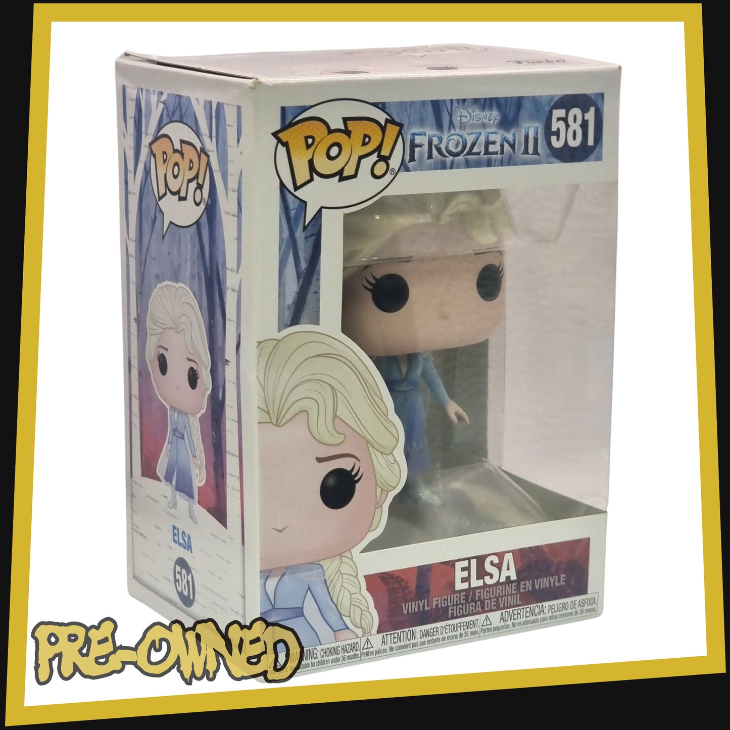 Elsa - Frozen 2 #581 Funko POP! Vinyl Disney 3.75"
