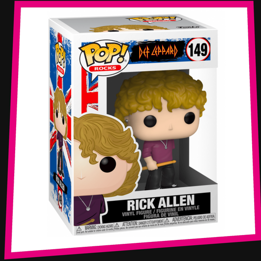 Rick Allen - Def Leppard #149 Funko POP! Rocks 3.75"
