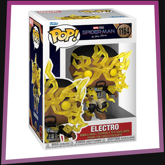Electro - Spider-Man No Way Home #1164 Funko POP! Vinyl Marvel 3.75"