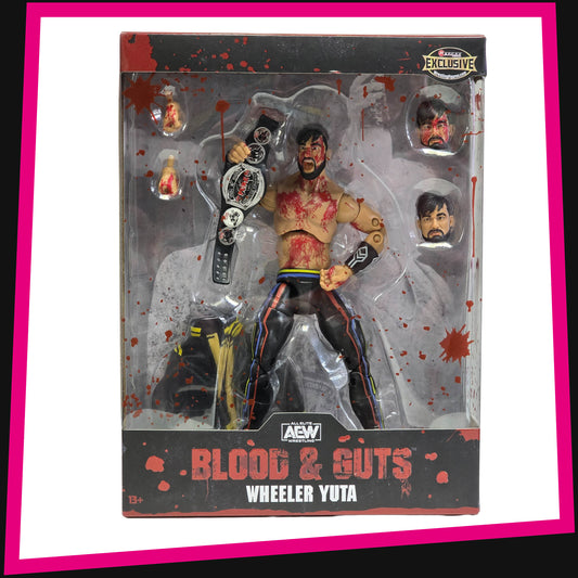 Wheeler Yuta (Forged in Combat) - Ringside Collectibles Exclusive AEW Unrivaled Collection Jazwares