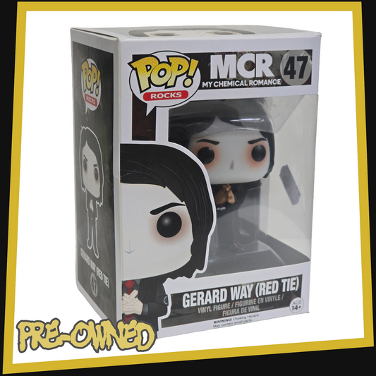 Gerard Way (Red Tie) - MCR My Chemical Romance #47 Funko POP! Rocks 3.75"