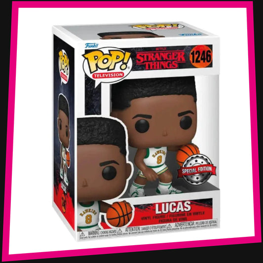 Lucas (Basketball) SE - Stranger Things #1246 Funko POP! Television 3.75"