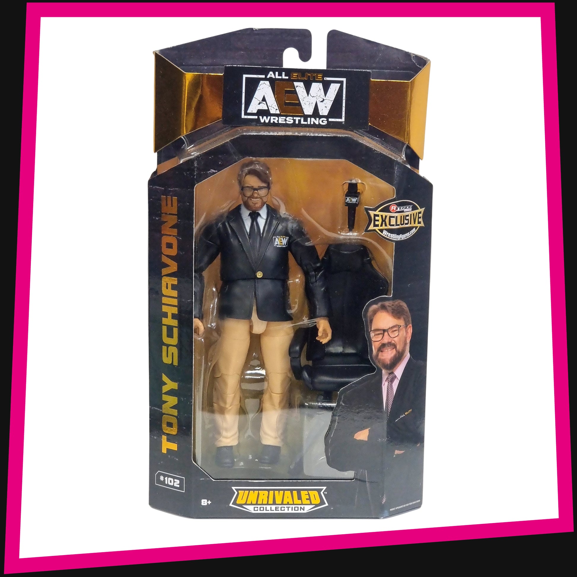 Tony Schiavone - Ringside Collectibles Exclusive AEW Unrivaled