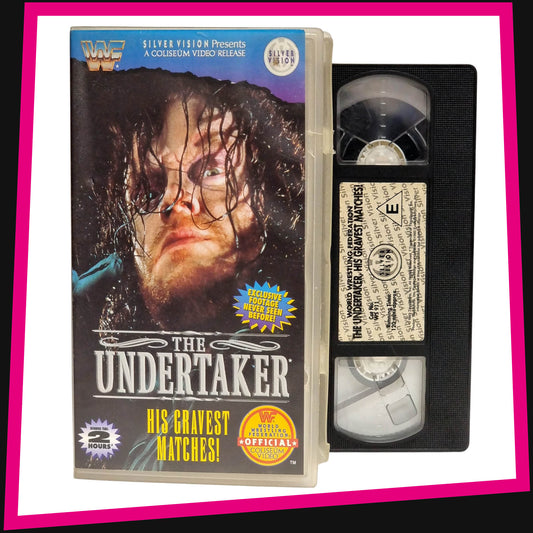 The Undertaker - His Gravest Matches - WWF/WWE VHS 1993 Silver Vision