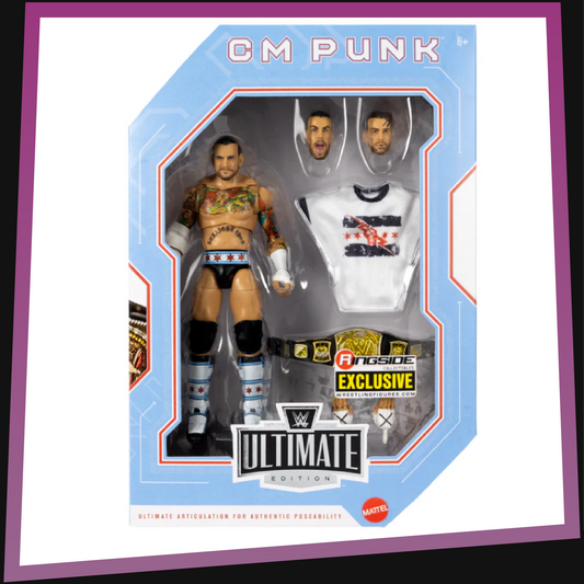 CM Punk (2011 MITB) - Ringside Collectibles Exclusive WWE Ultimate Edition Mattel