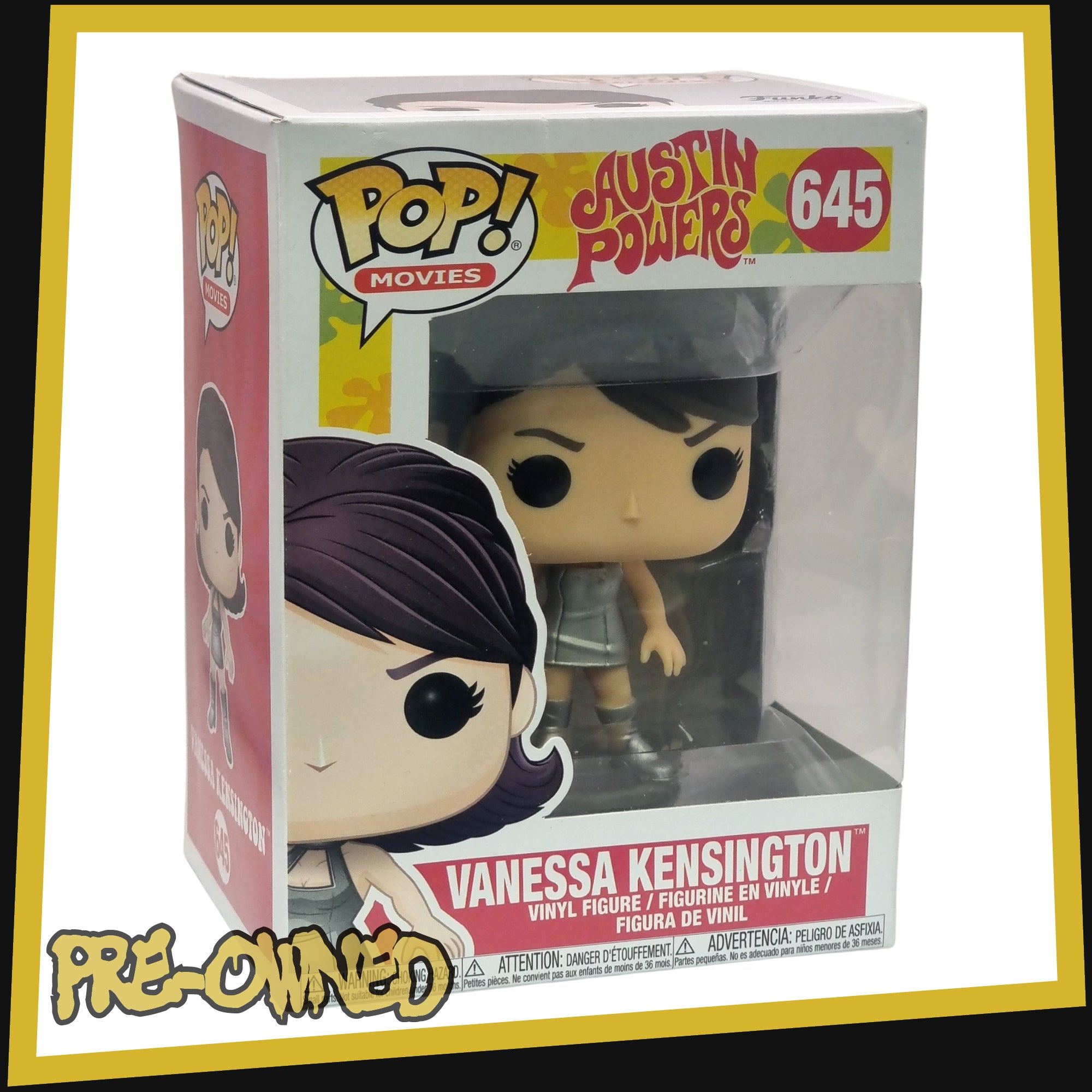 Vanessa Kensington - Austin Powers #645 Funko POP! Vinyl Movies 3.75 ...