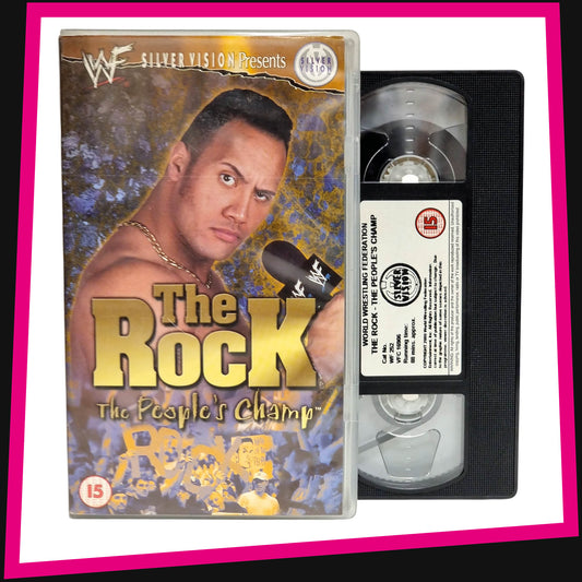 The Rock - The People's Champ - WWF/WWE VHS 2000 Silver Vision