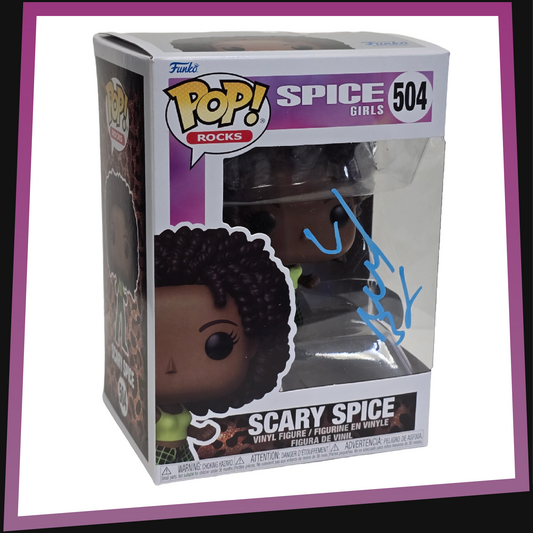 Scary Spice signed by Mel B - Spice Girls #504 Funko POP! Rocks 3.75"