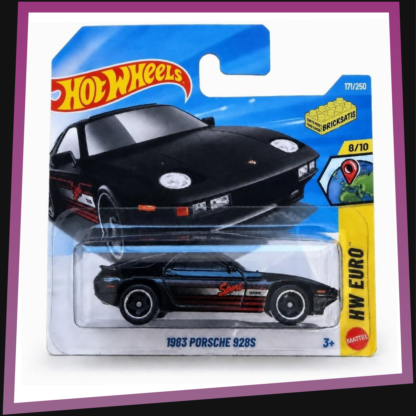1983 Porsche 928S - 171/250 Hot Wheels 1:64 JJK15