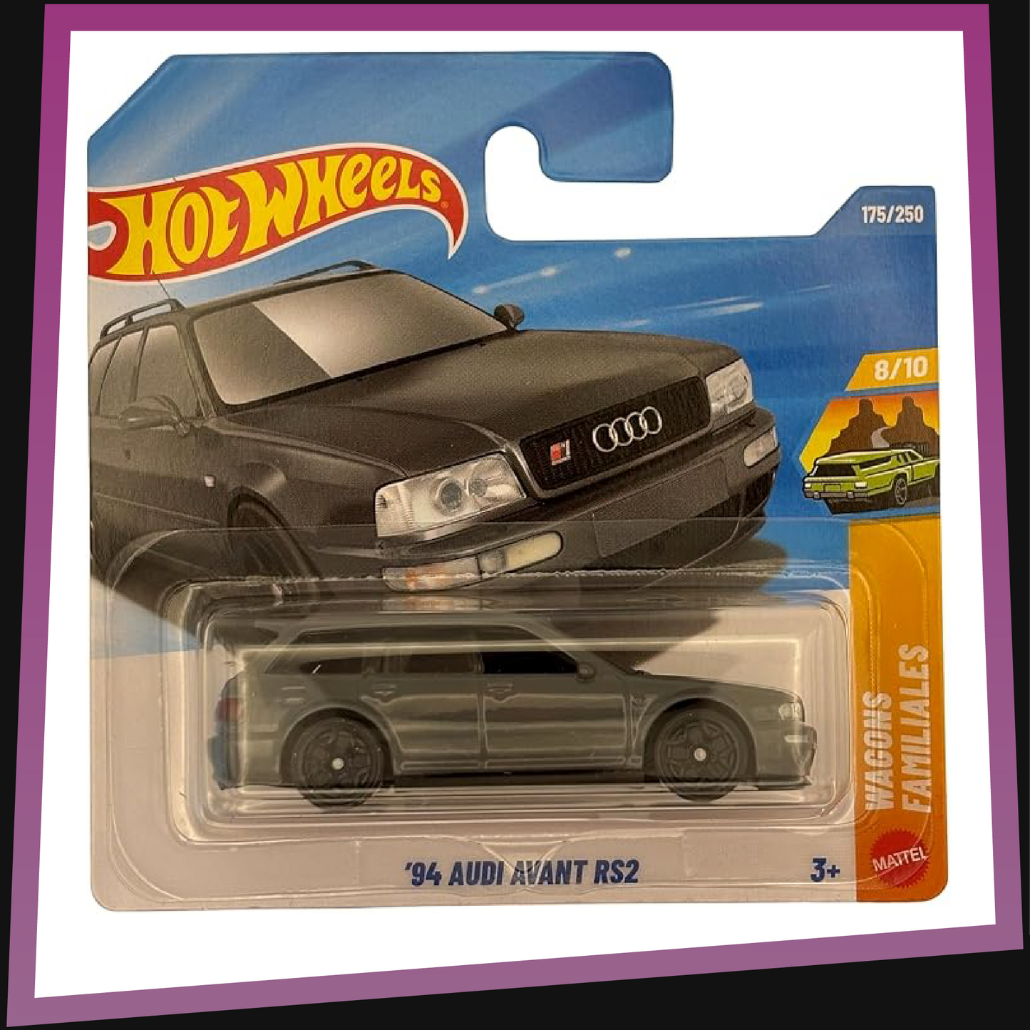 '94 Audi Avant RS2 - 175/250 Hot Wheels 1:64 JJK18