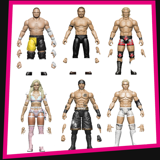 AEW Unrivaled Collection: Series 18 Full Set of 6 Jazwares *PRE-ORDER: ETA SEPTEMBER*