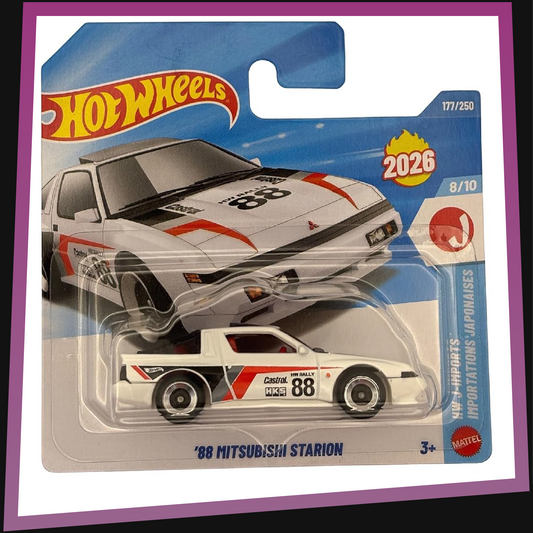 '88 Mitsubishi Starion - 177/250 Hot Wheels 1:64 JJH58