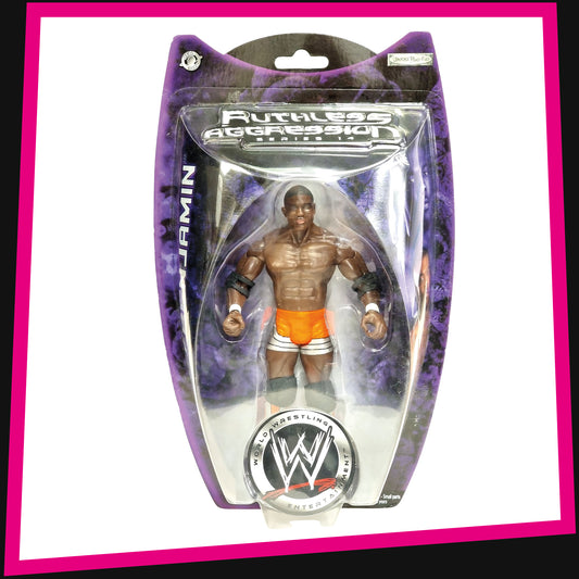 Shelton Benjamin - WWE Ruthless Aggression: Series 14 2005 Jakks Pacific MOC