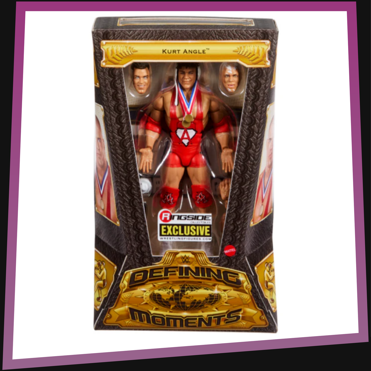 Kurt Angle (w/ Wig) - Defining Moments Ringside Collectibles Exclusive WWE Mattel
